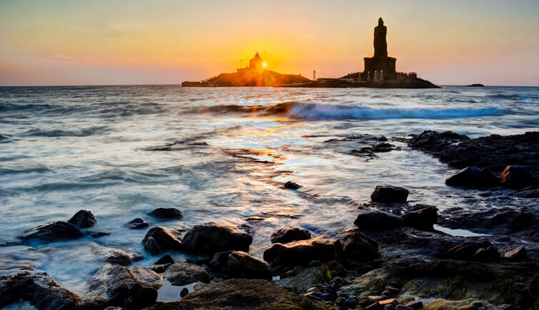 Triveni-Sangam-Kanyakumari